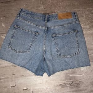 Topshop Moto High Rise shorts